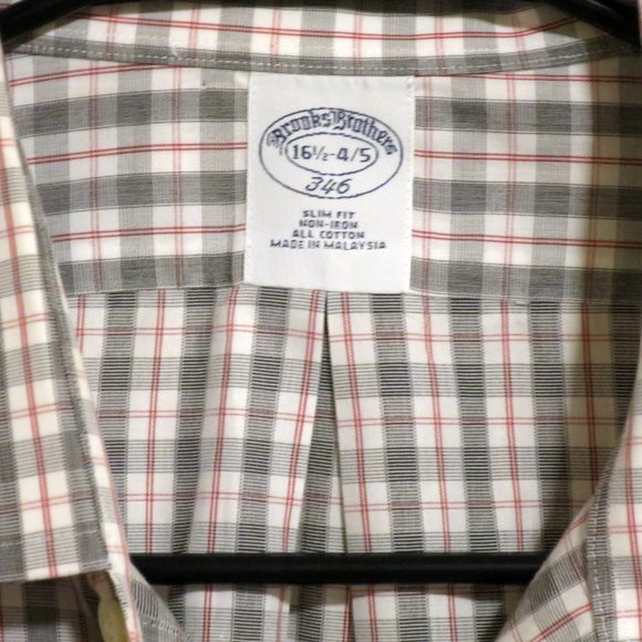 Brooks Brothers Long Sleeve Shirt 16.5 Large - Picture 3 of 4